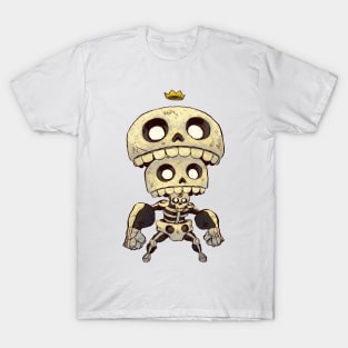 King Skeleton Ready for Business T-Shirt